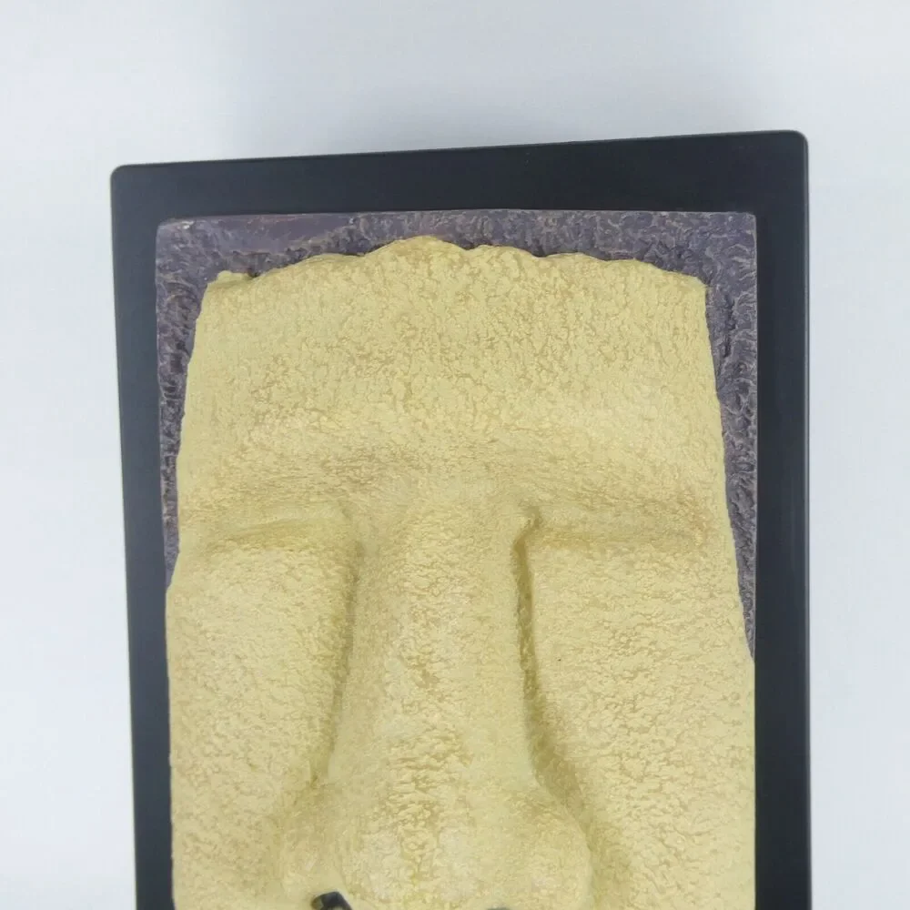 Easter Island Moai Head Tissue Box Holder Cover Tiki Rotary Hero